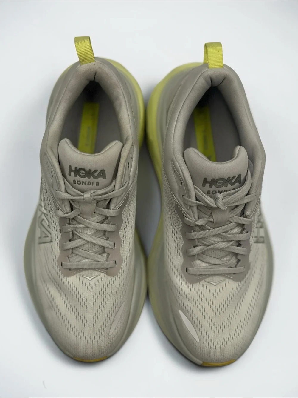 HOKA Bondi 8 Nimbus Cloud Luminary Green Women’s Size 8 Walking Running
